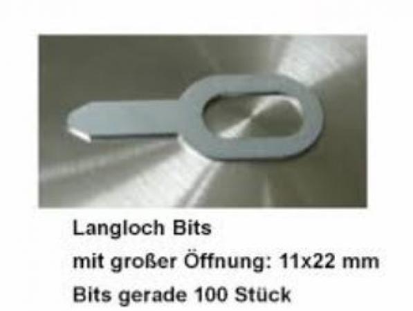 Bits gerade 100 Stück Langloch (38€ Netto)